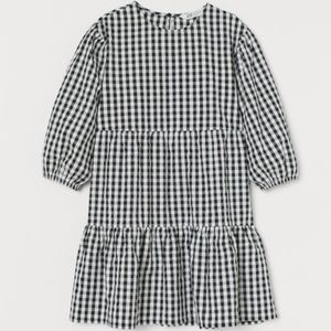 H&M Puff-Sleeved Dress